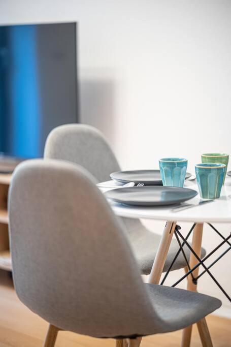Blue Chili 23 - Modern, Zentral, Mit Balkon Apartman Magdeburg Kültér fotó